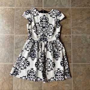 Black and White Dress